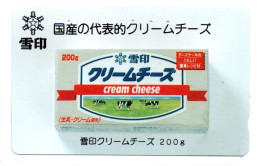 Crème Fromage Cream Cheese Télécarte Japon Phonecard (K 362) - Lebensmittel