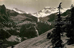 12735126 Adelboden Gebirgspanorama Mit Steghorn Wildstrubel Entschligfaelle Bern - Altri & Non Classificati