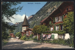 AK Meiringen, Dorfpartie Im Sonnenschein  - Meiringen