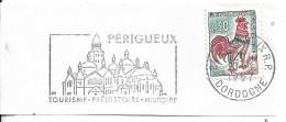 FRANCE. POSTMARK. PERIGUEUX CATHEDRAL. 1967 - 1961-....