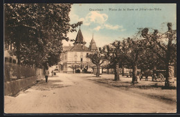 AK Grandson, Place De La Gare Et Hotel-de-Ville  - Grandson