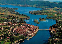 12733096 Stein Rhein Mit Untersee Fliegeraufnahme Stein Am Rhein - Andere & Zonder Classificatie