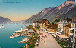 12732946 Brunnen Vierwaldstaettersee SZ Promenade Schiffslaende Brunnen - Andere & Zonder Classificatie