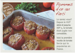 LOT DE 5  Recettes Du XIXe ,Peties Madeleines De Marcel,Pommes D'or Au Farci, XVIIe Macaron,Citroille Fricassée Etc... - Recipes (cooking)