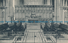 R050849 Christchurch Nave Altar Rood Screen And Choir. 1918 - World