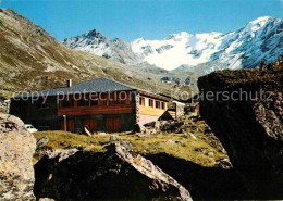 12727146 Davos GR Neues Gasthaus Duerrboden Im Dischmatal Scalettagletscher Piz  - Other & Unclassified