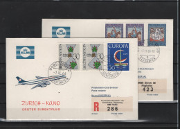 Schweiz Luftpost FFC BOAC 7.11.1966 Zürich -  Kano - Erst- U. Sonderflugbriefe