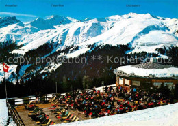 12727076 Davos GR Skigebiet Braemabueel Jakobshorn Bergrestaurant Clavadeleralp  - Other & Unclassified