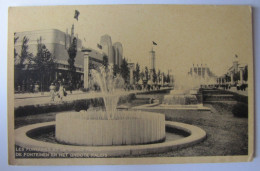 BELGIQUE - BRUXELLES - Exposition Universelle De 1935 - Les Fontaines Et Le Grand Palais - Expositions Universelles