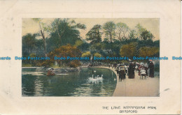 R050877 The Lake Manningham Park. Bradford. 1908 - Welt