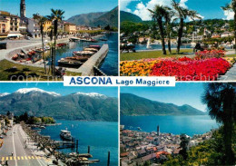 12715816 Ascona TI Lago Maggiore Bootsanlegestelle Uferpromenade  Ascona - Autres & Non Classés