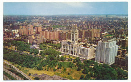 CPSM 9 X 14 Etats Unis USA (15) NEW YORK CITY Aerial View Of Riverside Church Showing The Interchurch Center And Grands* - Kirchen