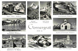 12706526 Gornergrat Zermatt Castor-Pollux Breithorn Gornergratbahn Breithorn Kul - Autres & Non Classés