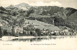 12691396 Montreux VD Lac Leman Et Rochers De Naye Montreux - Autres & Non Classés