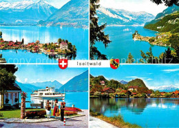 12687066 Iseltwald Brienzersee Dampfer  Iseltwald - Altri & Non Classificati