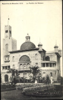 Postkarte Brüssel, Ausstellung 1910, Der Palast Des Fürstentums Monaco - Brussels (City)