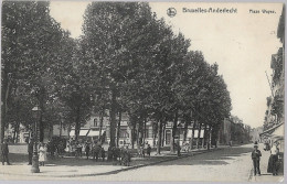 CPA CARTE POSTALE BELGIQUE BRUXELLES-ANDERLECHT PLACE WAYEZ 1913 - Anderlecht