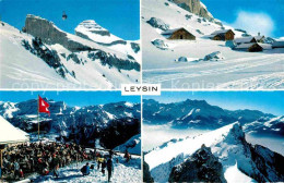 12679496 Leysin La Berneuse Wintersportplatz Alpenpanorama Leysin - Andere & Zonder Classificatie