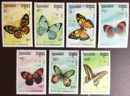 Cambodia 1989 Brasiliana Butterflies MNH - Papillons