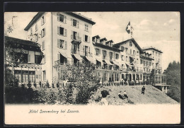 AK Luzern, Hotel Sonnenberg Auf Dem Hügel  - Lucerna