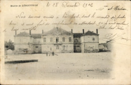 CPA Lerouville Lothringen Meuse, Mairie - Autres & Non Classés