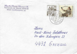 Postzegels > Europa > Duitsland > West-Duitsland > 1980-1989 > Brief Met 2 Postzegels (17387) - Covers & Documents