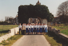 SABLONCEAUX SAUJON LA CHORALE "A COEUR JOYEUX" 1993 PHOTO 10X15 TBE - Saujon