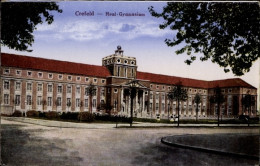 CPA Krefeld Am Niederrhein, Real-Gymnasium, Eingang - Other & Unclassified