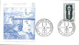 FDC 1962 MEMOIRE RESISTANTS DU VERCORS - DECARIS - 1960-1969