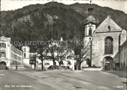 11637593 Chur GR Hof Mit Kathedrale Chur GR - Other & Unclassified