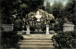 CPA Murnau Am Staffelsee, Denkmal Roi Ludwig II. - Other & Unclassified