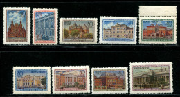 Russia 1950 Mi 1450-1458 MNH ** - Unused Stamps
