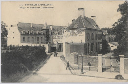 CPA CARTE POSTALE BELGIQUE BRUXELLES-ANDERLECHT COLLEGE ET PENSIONNAT INTERNATIONAL 1924 - Anderlecht