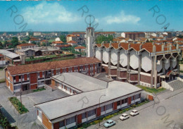 CARTOLINA  C12 SETTIMO TORINESE,TORINO,PIEMONTE-BORGO PROVINCIALE-LA CHIESA PARROCCHIALE DI S.GIUSEPPE-VIAGGIATA 1984 - Iglesias