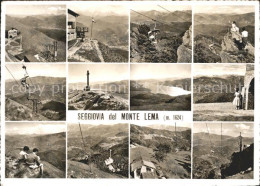 11637420 Monte Lema Teilansichten Seilbahn Gipfelkreuz Monte Lema - Sonstige & Ohne Zuordnung