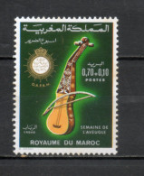 MAROC N°  712   NEUF SANS CHARNIERE  COTE  1.70€      SEMAINE DE L'VEUGLE  VOIR DESCRIPTION - Maroc (1956-...)