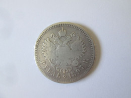 Russia 1 Rouble 1897 Silver/Argent Coin,diameter=34 Mm,weight=19.50 Grams - Hongrie