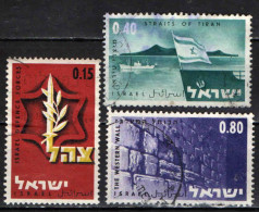 ISRAELE - 1967 - Victory Of The Israeli Forces, June, 1967 - USATI - Used Stamps (without Tabs)