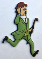 Figurine N°3 De 1981 - Professeur Tournesol - Tintin Et Milou - Mini-berlingots Nestlé - Lombard Hergé - Little Figures - Plastic