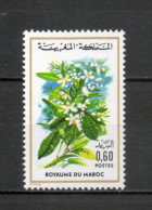 MAROC N°  728   NEUF SANS CHARNIERE  COTE  1.40€      FLEUR FLORE - Maroc (1956-...)