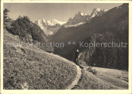 11637296 Bergell Landschaft Bei Soglio Bergell - Autres & Non Classés