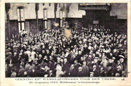 S GRAVENHAGE / VREDE CONGRES 1913 - Den Haag ('s-Gravenhage)