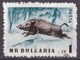 Bulgarien Marke Von 1958 O/used (A5-13) - Oblitérés