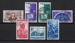 ITALIE Ca. 1953-54: Lot D' Obl. - 1946-60: Usados