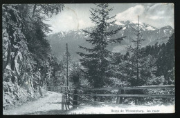 15037 - SUISSE -  Bains De WEISSENBURG - La Route - Autres & Non Classés