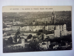Saintes, Vue Générale De L'hopital, Façade Côté Jardins (13818) - Saintes