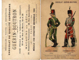 Chromo Guérin - Boutron Costumes Militaires - Chasseur à Cheval - Guerin Boutron