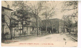 34   LAMALOU LES BAINS      GRAND HOTEL MAS  1921 - Lamalou Les Bains