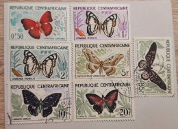 Centrafricaine Timbres Papillon - Central African Republic