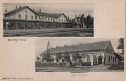 Indjija Cca 1905. - Railway Train - Serbia